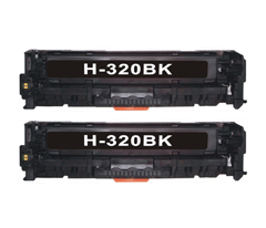 Toner-H-CE320A/128A-BK (2-pack)