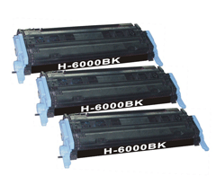 Toner-H-Q6000A/124A-BK (3-pack)