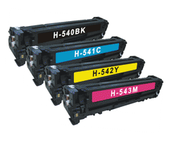 Toner-H-CB540/1/2/3A (4-pack)